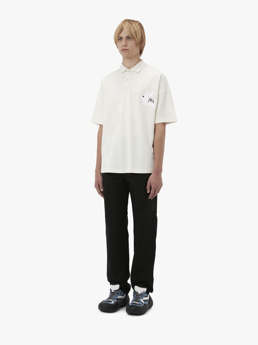 BUNNY EMBROIDERED LOGO POLO SHIRT - 4