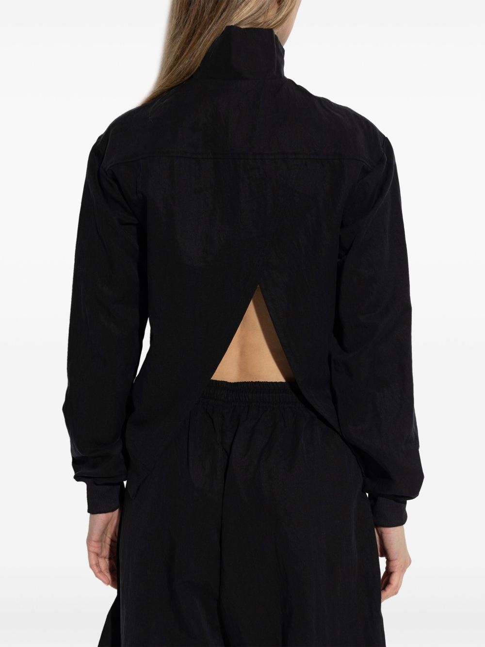 cut-out jacket - 4