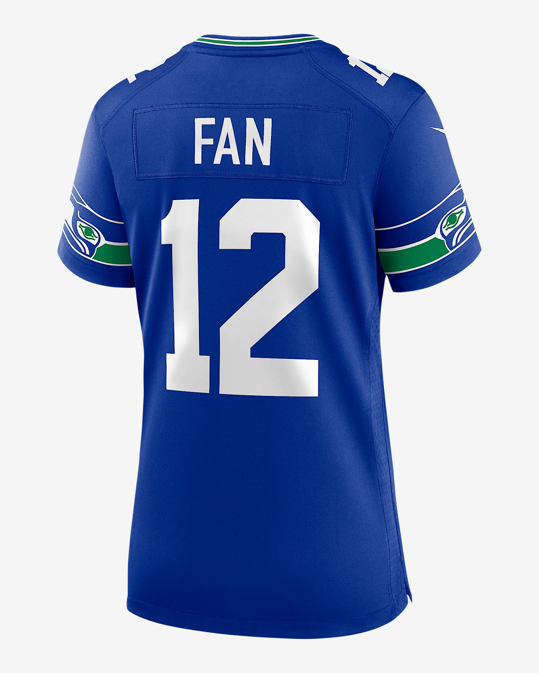 12s Seattle Seahawks 50th Anniversary Women’s Nike NFL Game Jersey - 2