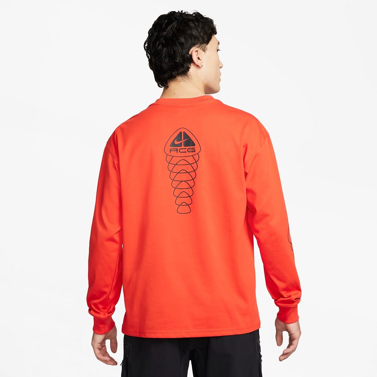 Nike ACG Long Sleeve Shirt 'Picante Red' DX9455-633 - 5