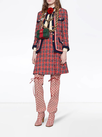 GUCCI Tweed check jacket outlook