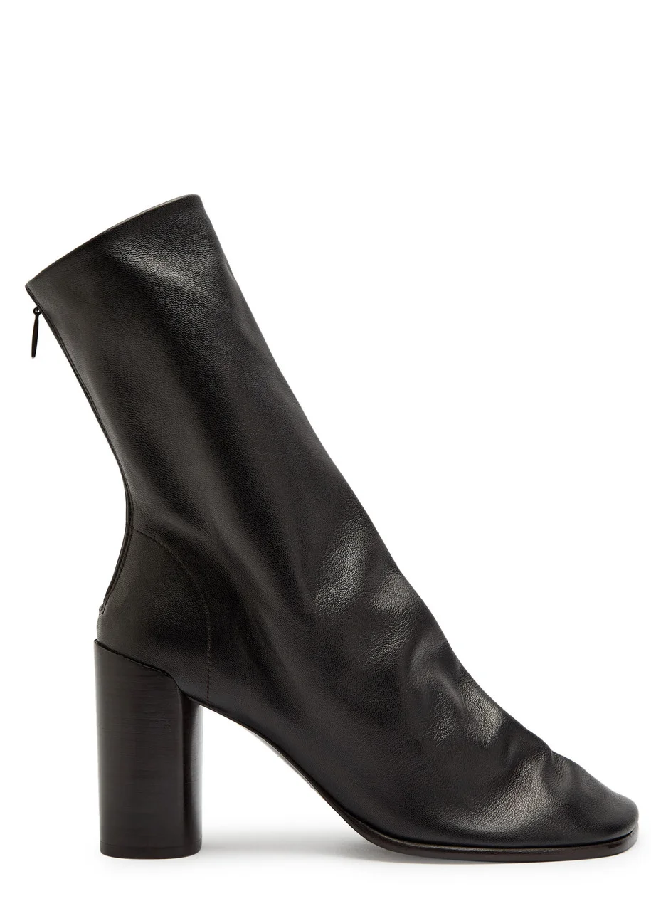 Lemaire Glove 80 Leather Ankle Boots - 1