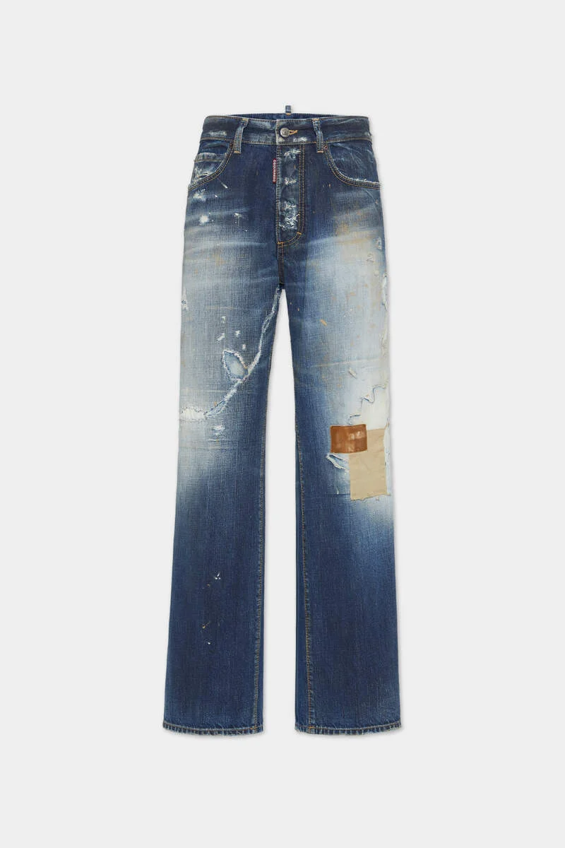 MEDIUM PRESSED SAND SCARED WASH SAN DIEGO JEANS - 1