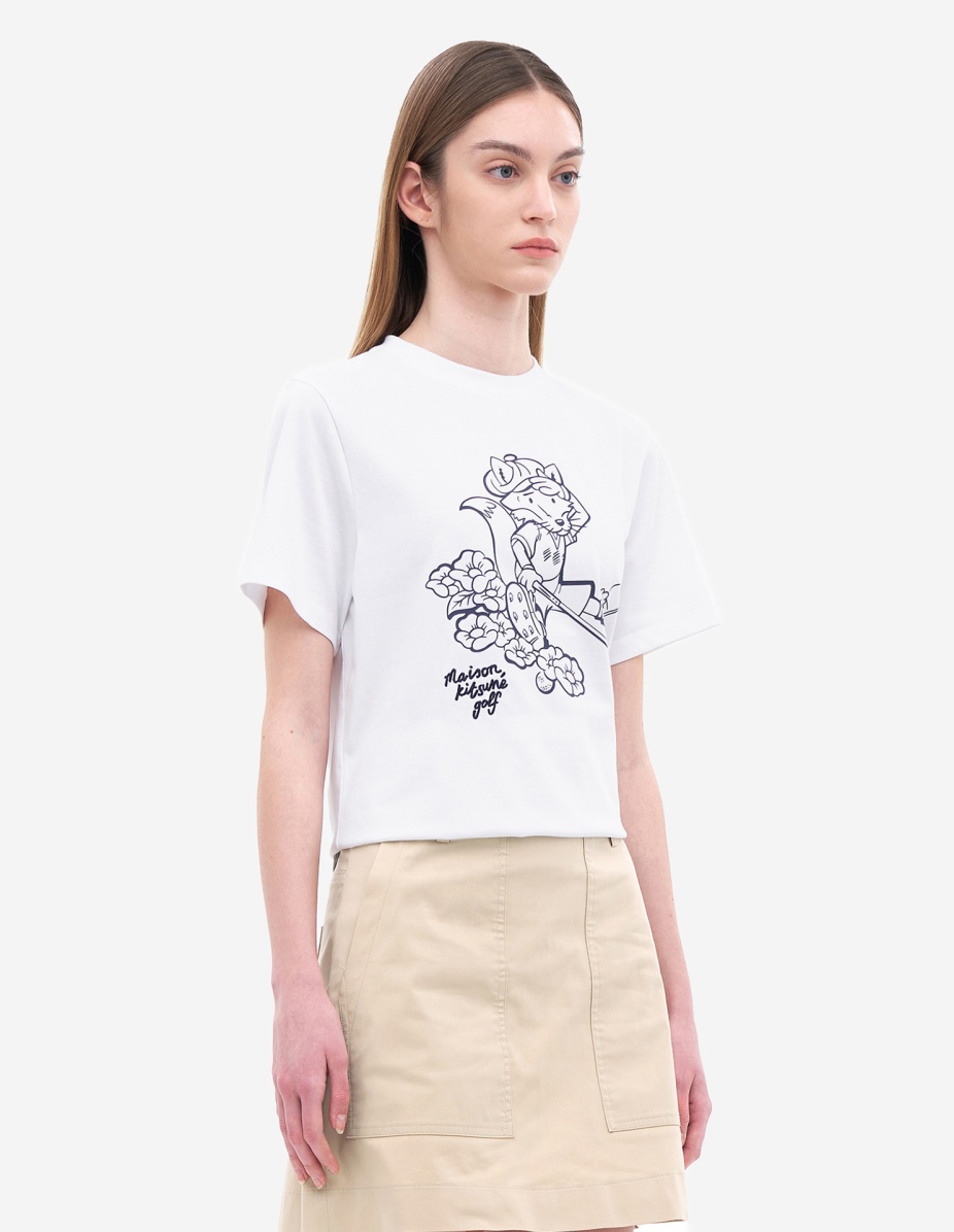 Women Swing Fox Print T-shirt - 3