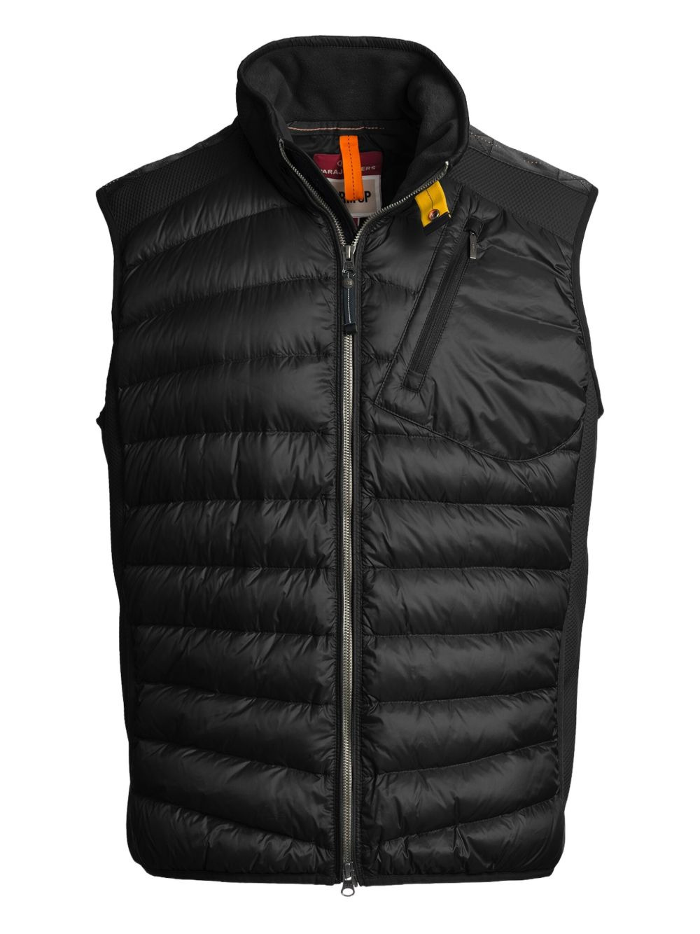 quilted panelled gilet - 3