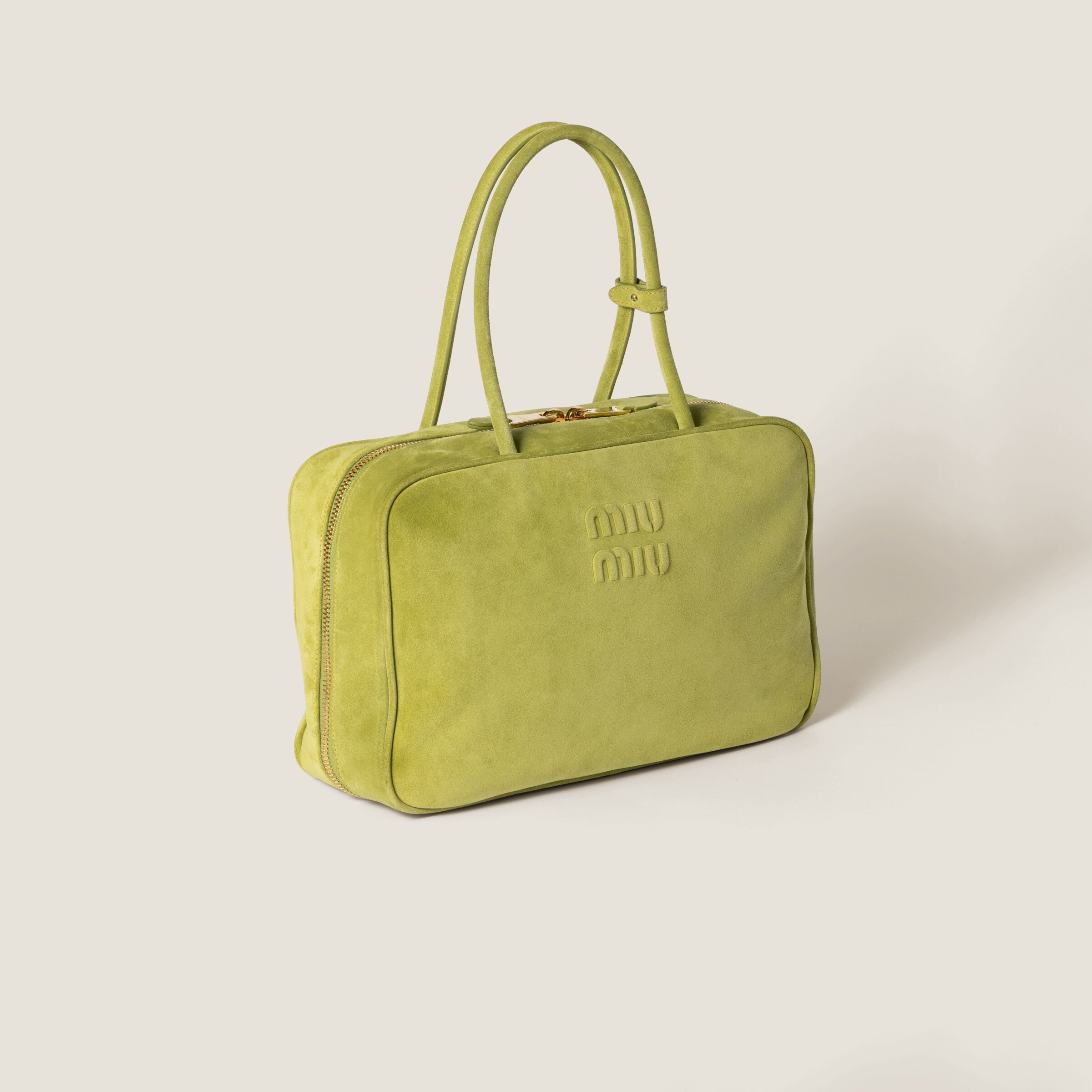 【MIU MIU】最新作★SUEDE BEAU バッグ Miu Miu Suede Beau Top-Handle Bag | Harrods DE