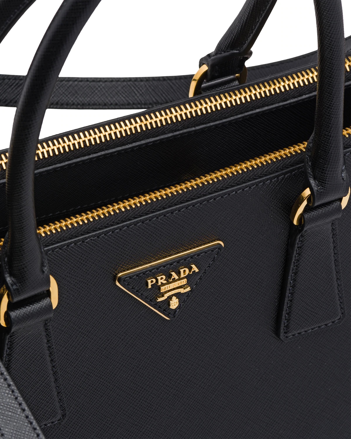 Large Saffiano Leather Prada Galleria Bag - 6