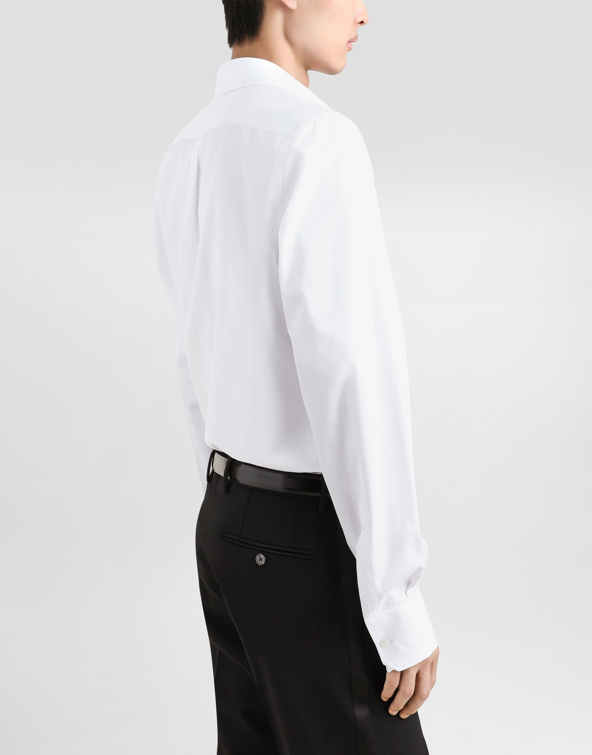 Cotton shirt with heraldic patch - 5