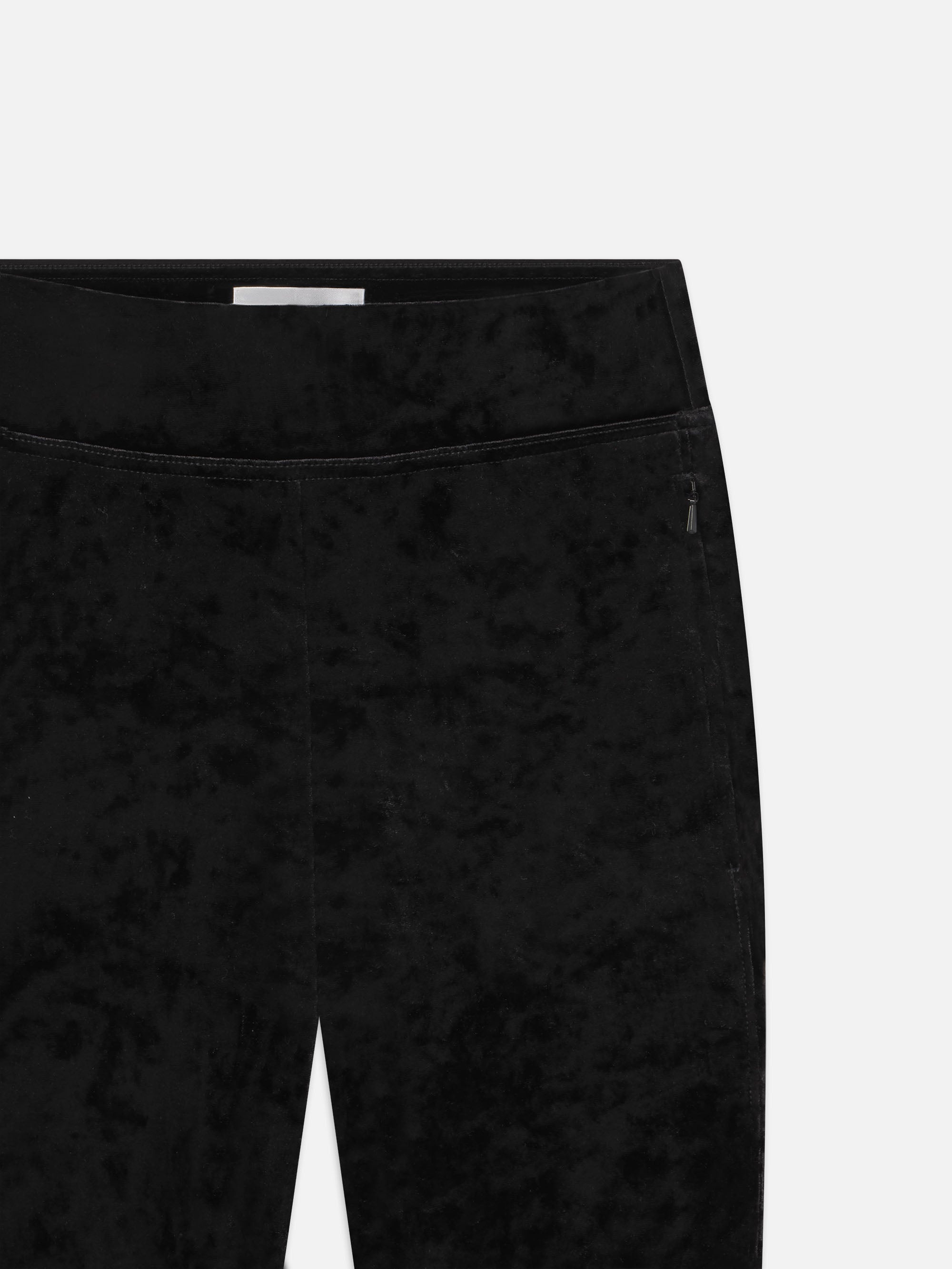 The Velvet Legging in Black - 4
