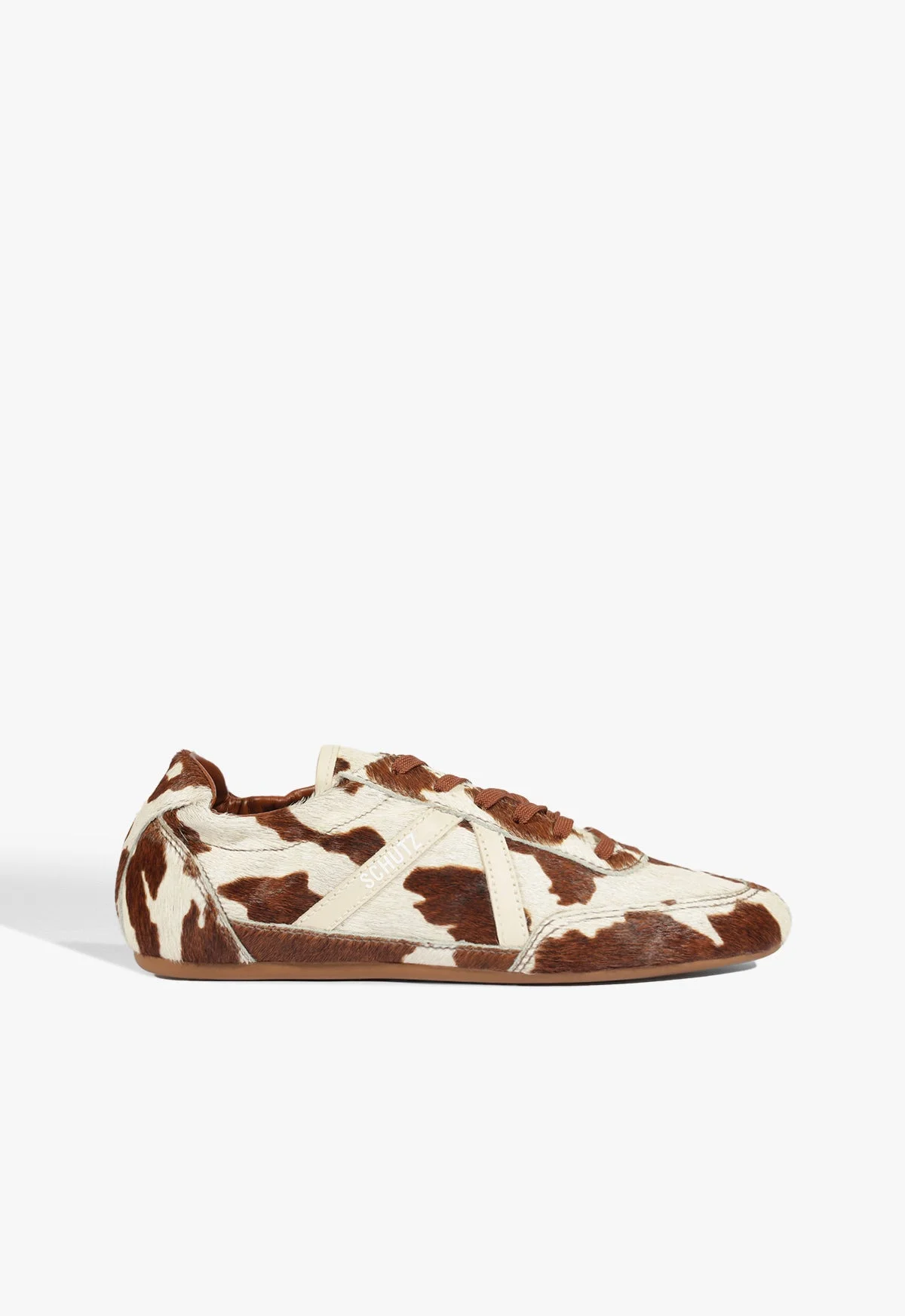 Eight Animal Print Leather Sneaker - 1
