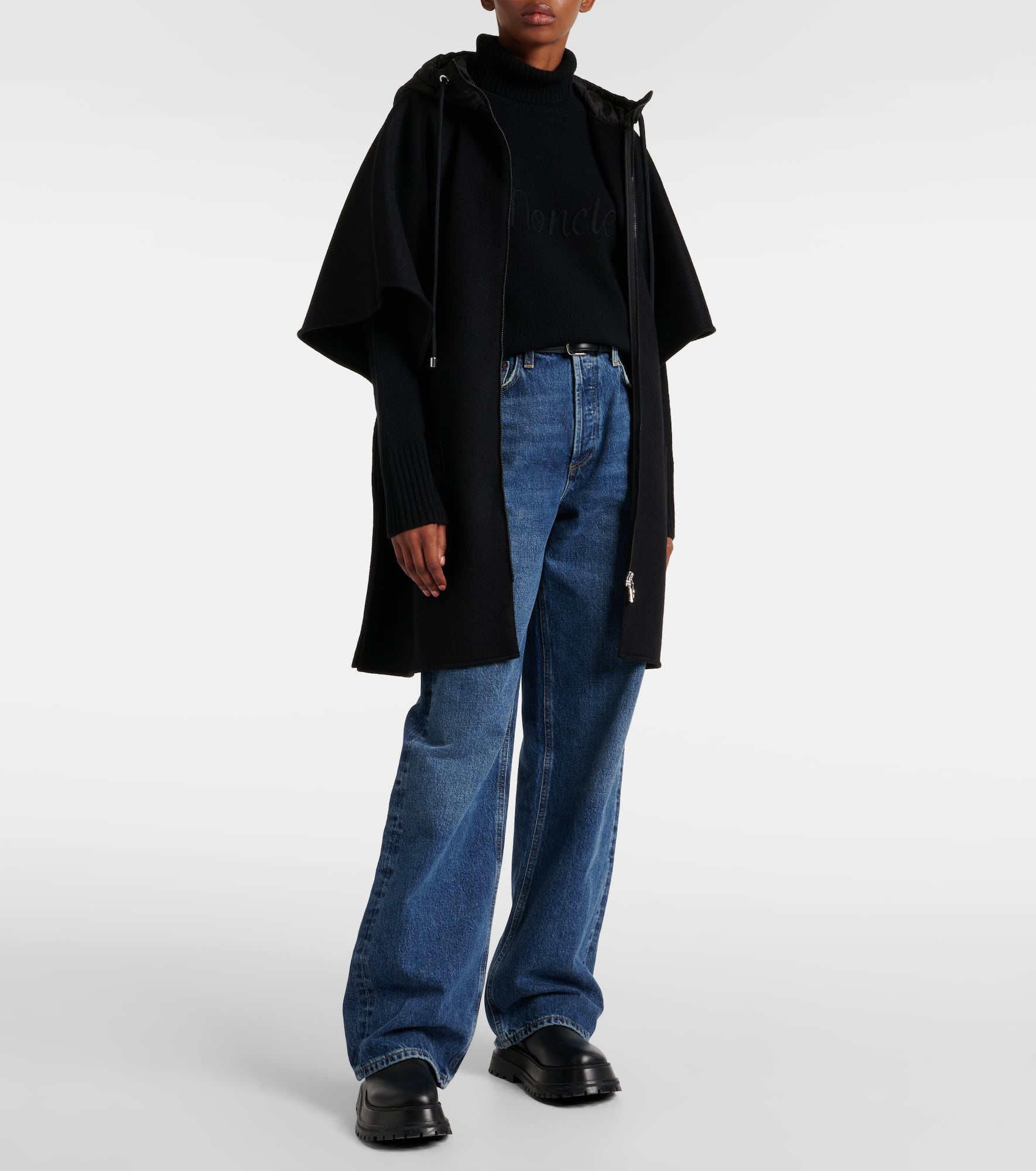 Wool and cashmere turtleneck sweater - 2