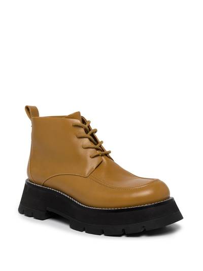 3.1 Phillip Lim Kate lace-up ankle combat boots outlook