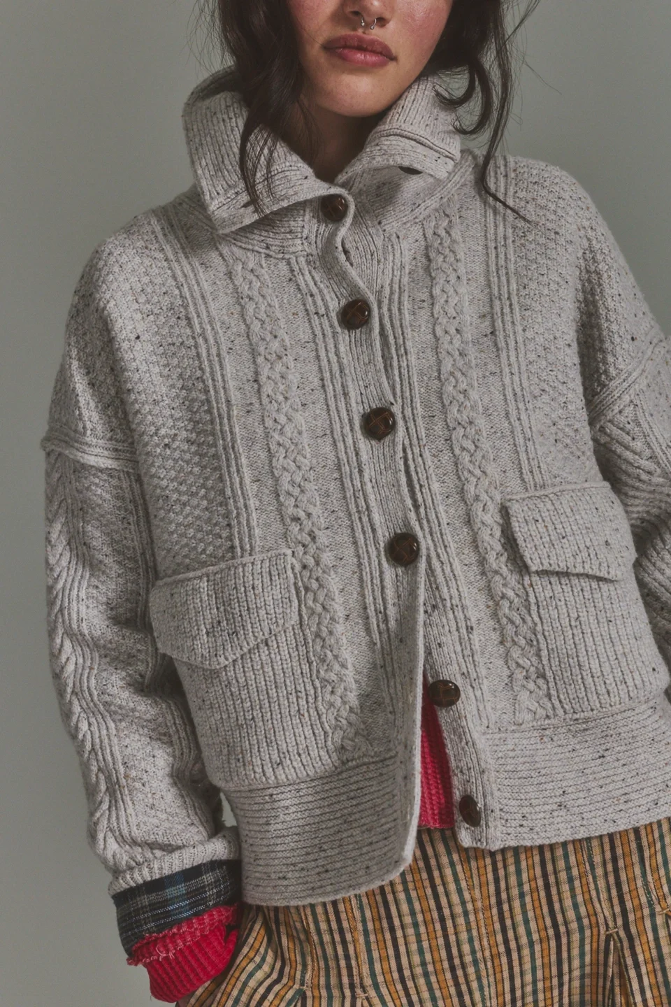 We The Free Yorkshire Lined Sweater - 1