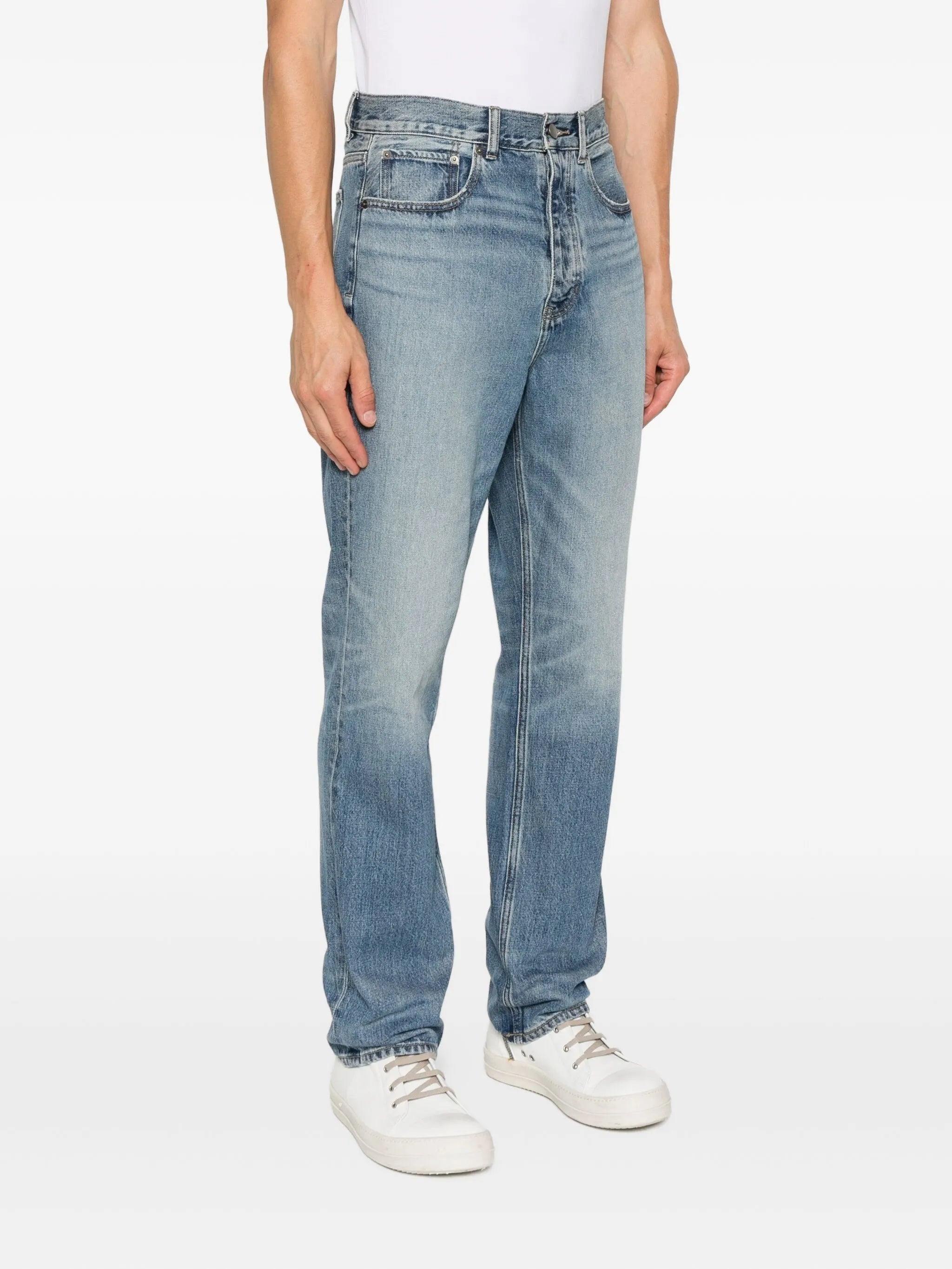 Fear Of God Essentials Logo-patch Jeans - 3