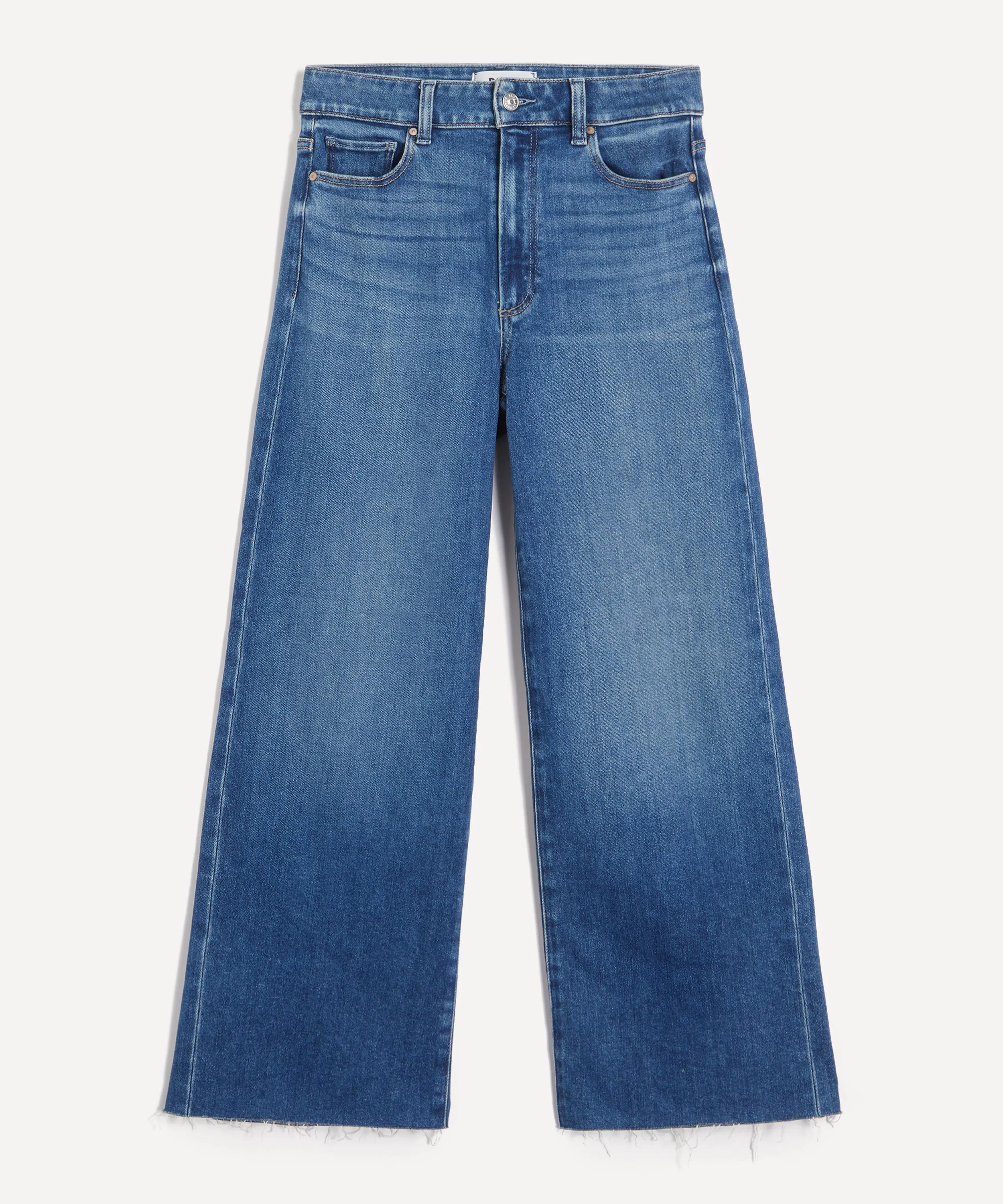Anessa Wide-Leg Jeans in Hollyhock - 1