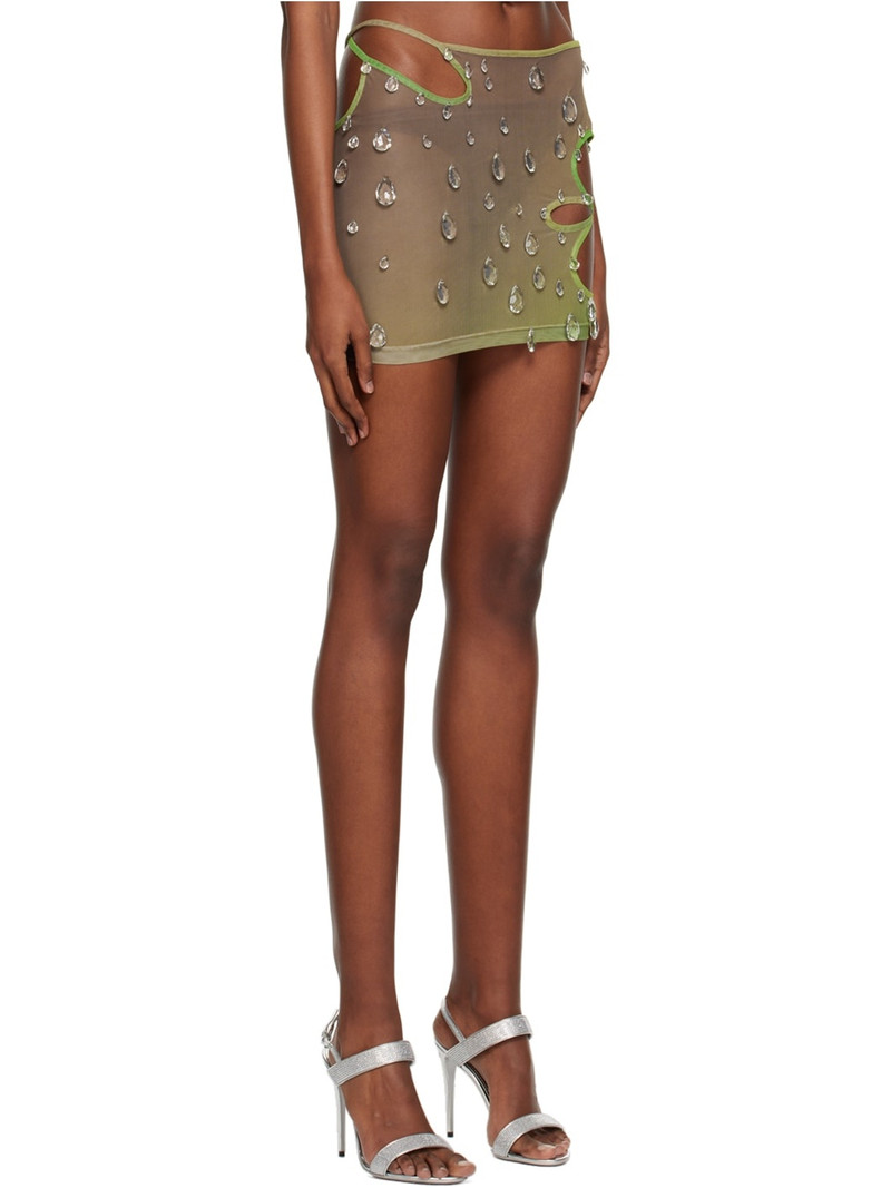 Khaki Sita Drops Miniskirt 2
