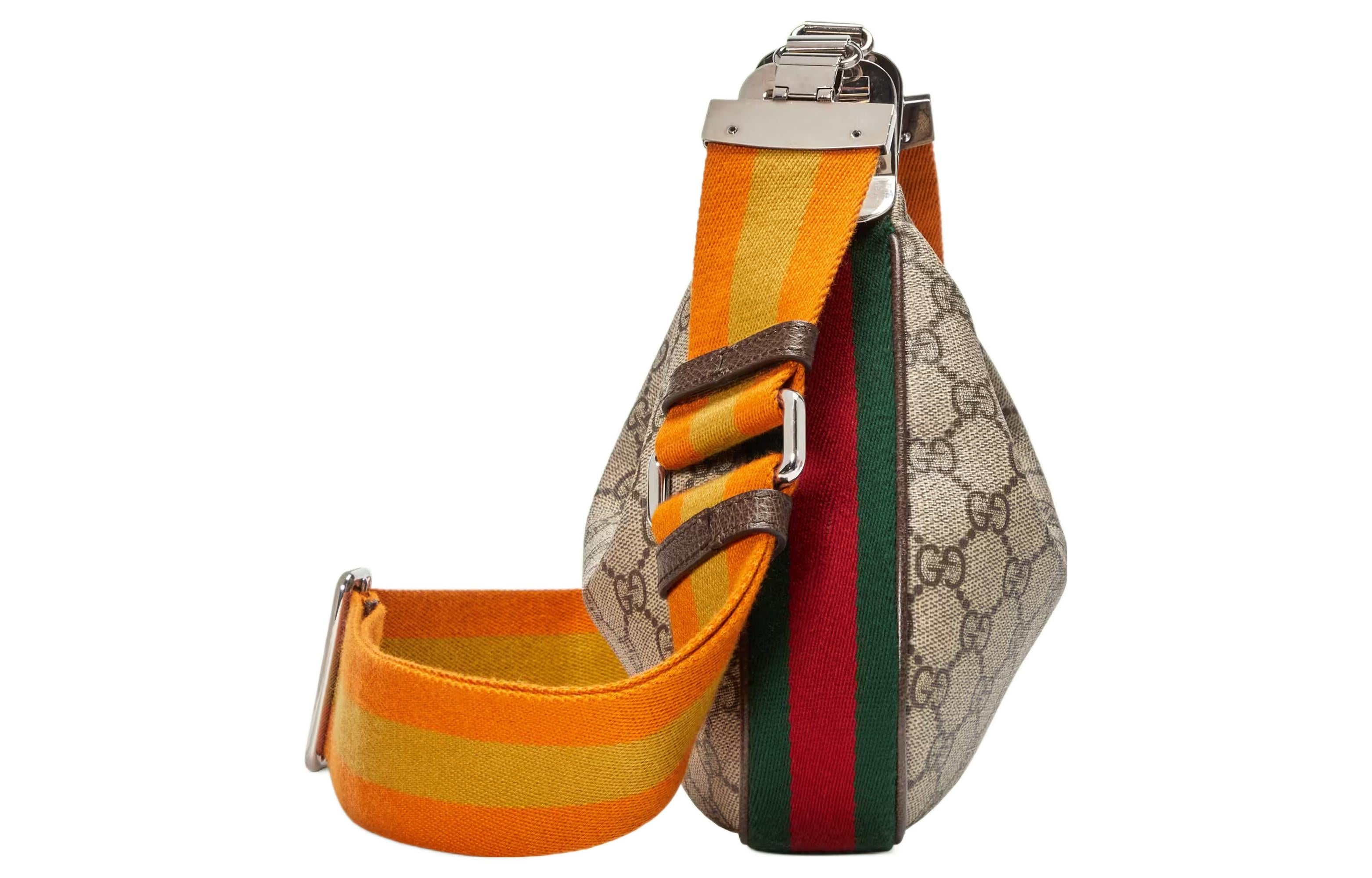 (WMNS) Gucci Attache Small Shoulder Bag 'Beige Yellow' 699409-96GRN-4091 - 4