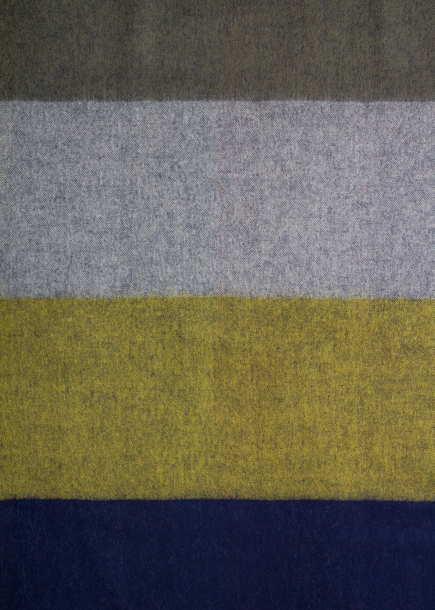 Graphic Stripe Reversible Cashmere-Blend Blanket - 6