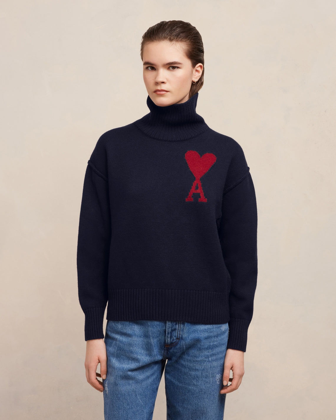 RED AMI DE COEUR SWEATER - 3