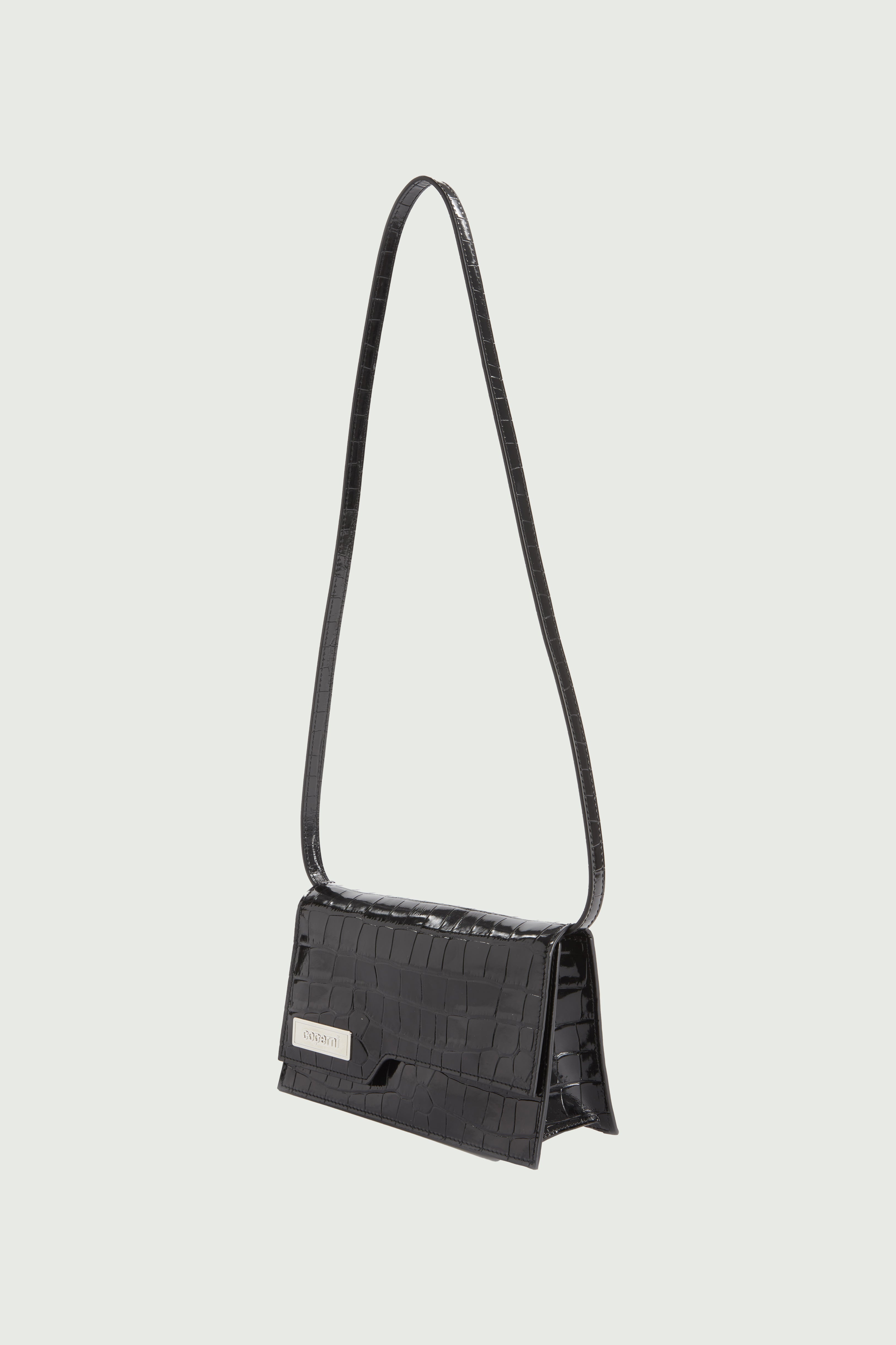 Croco Mini Folder Bag - 6