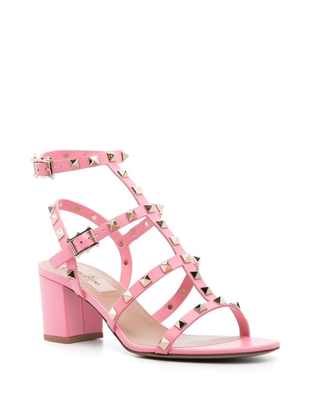 Rockstud 60mm leather sandals - 2