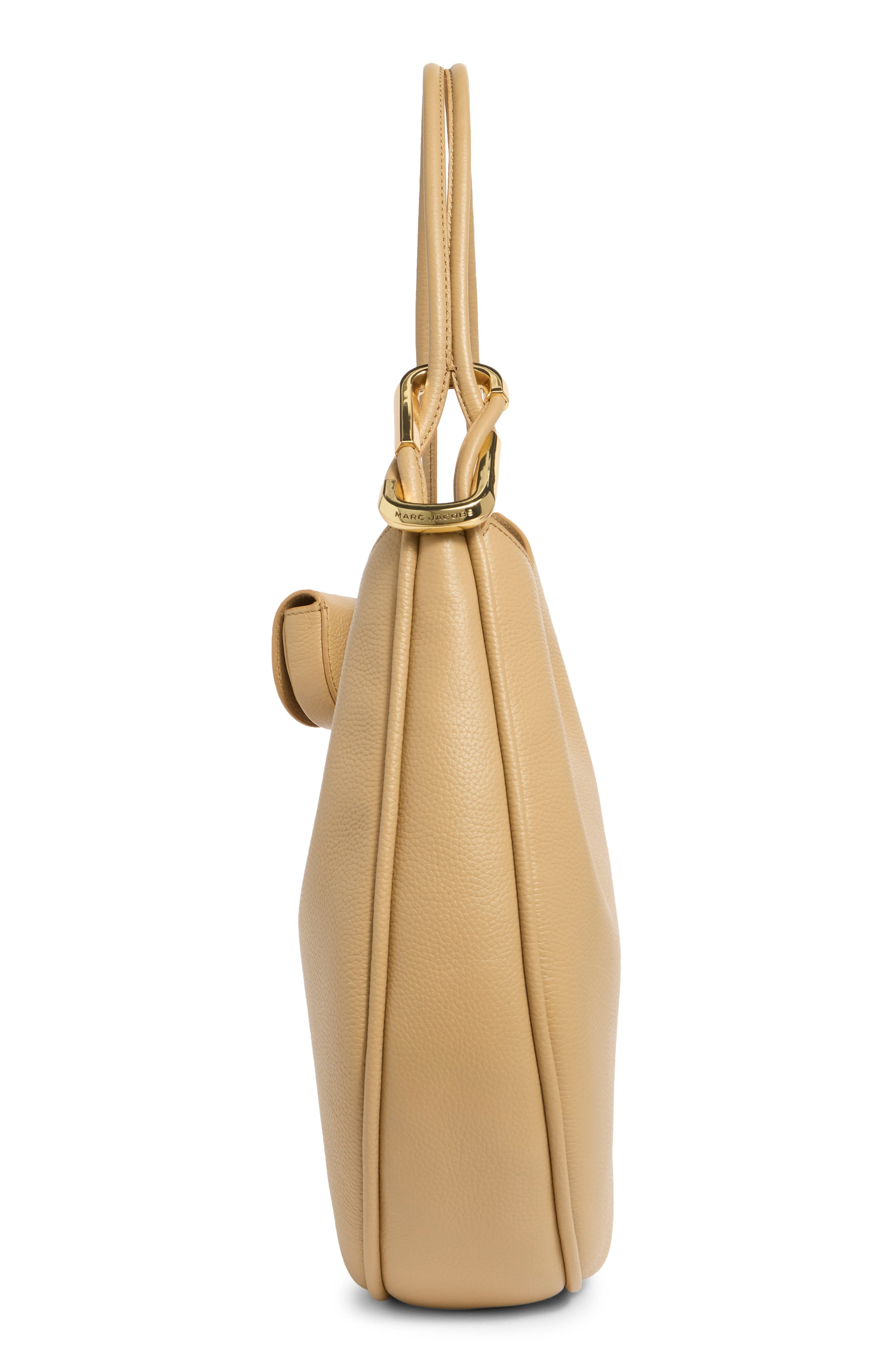 Marc Jacobs Large The Crescent Leather Shoulder Bag in Camel at Nordstrom - 5
