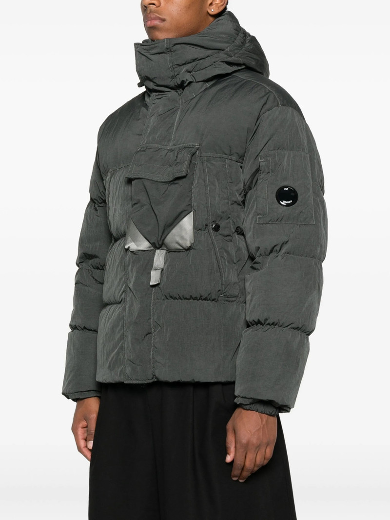 C.P. Company C.p. Company Lens-detail Hooded Puffer Jacket outlook
