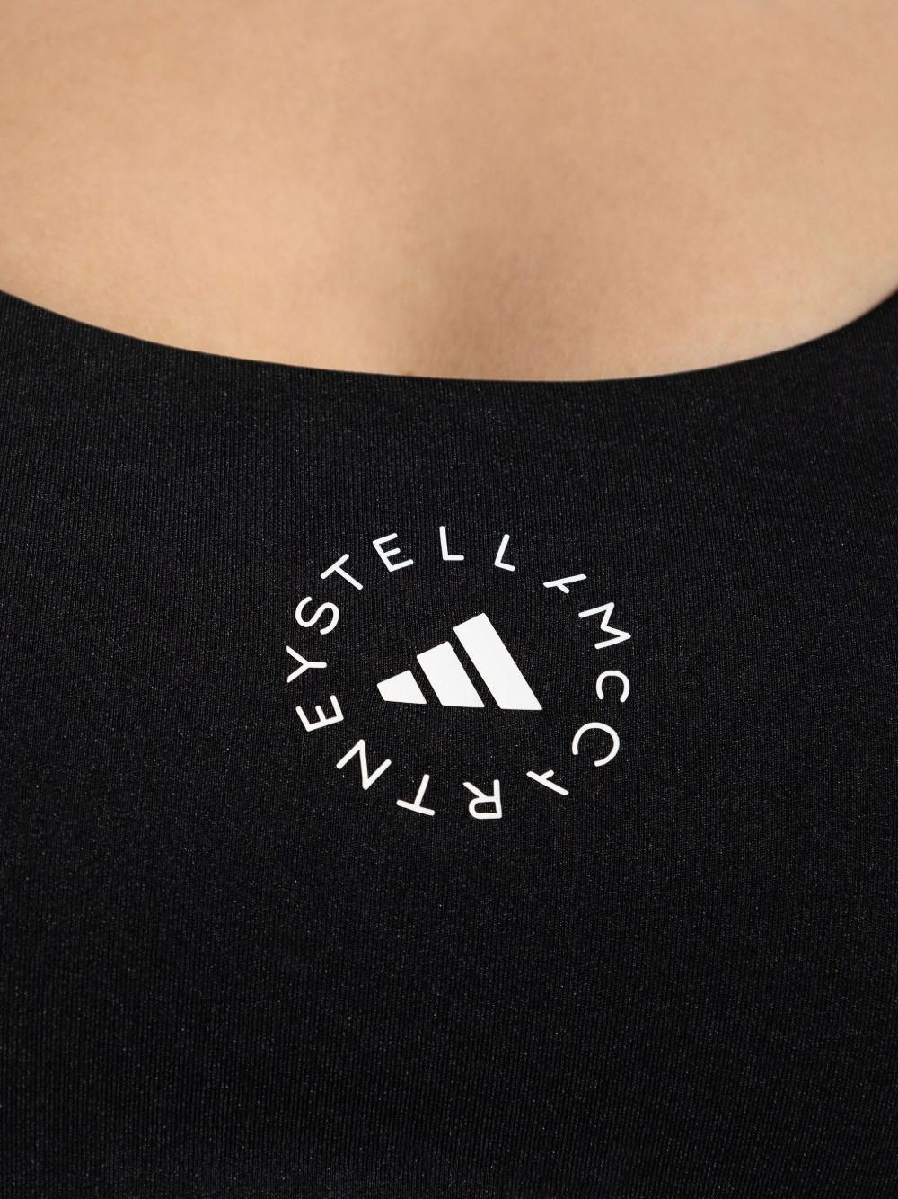 racer-back logo-print top - 5
