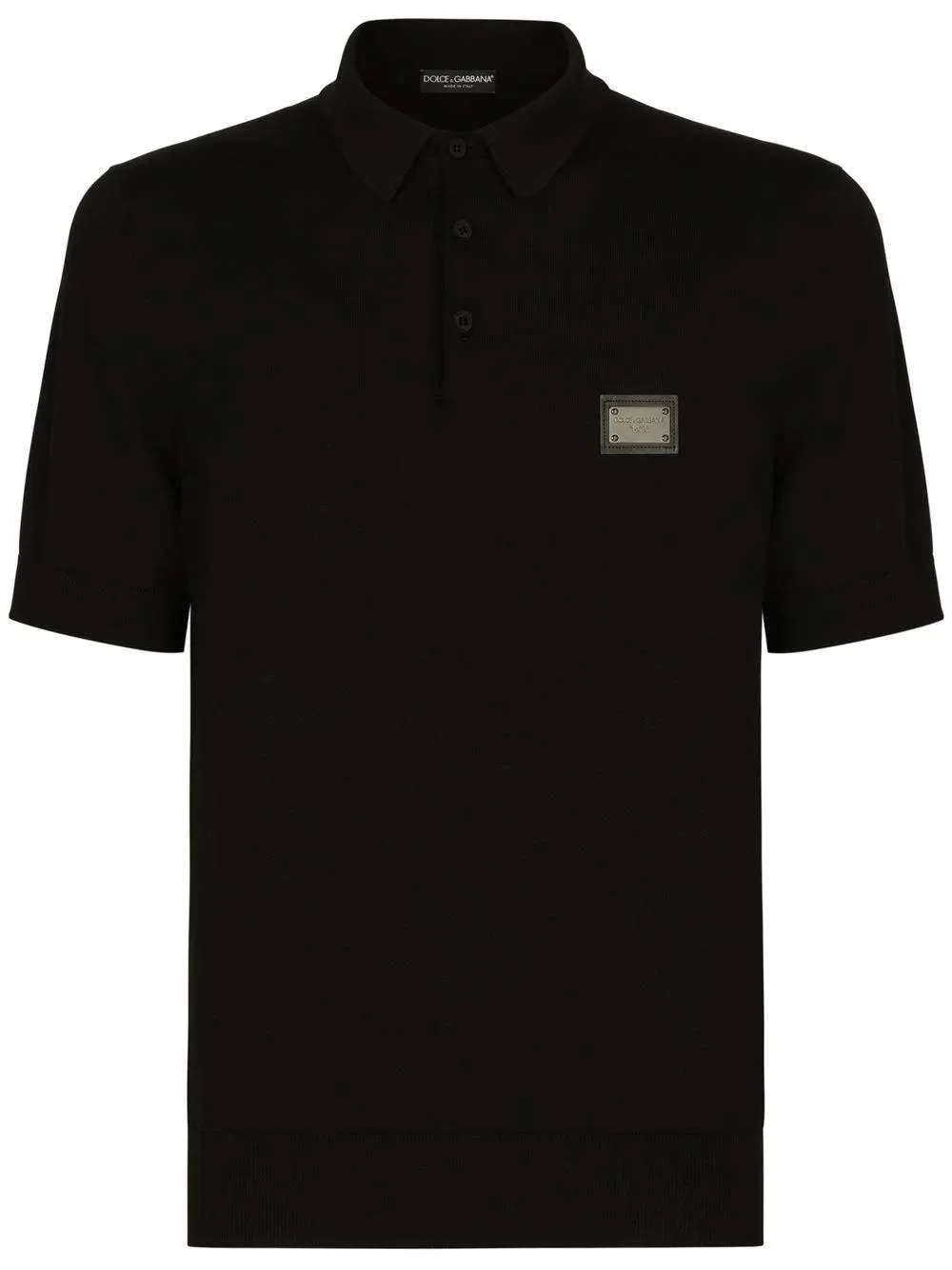 Virgin Wool Polo With Logo - 1