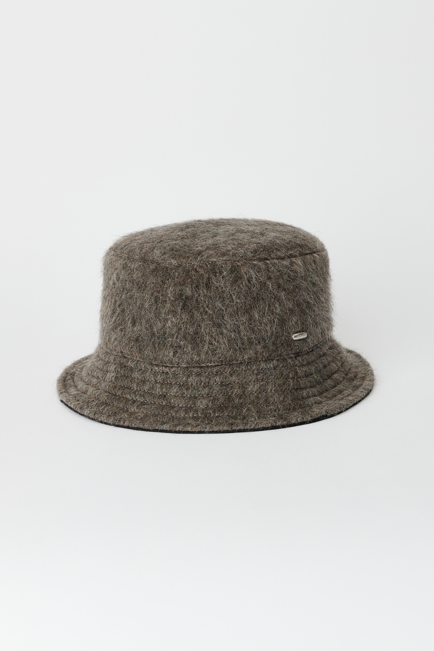 Bucket Hat Mole Grey Mohair - 2