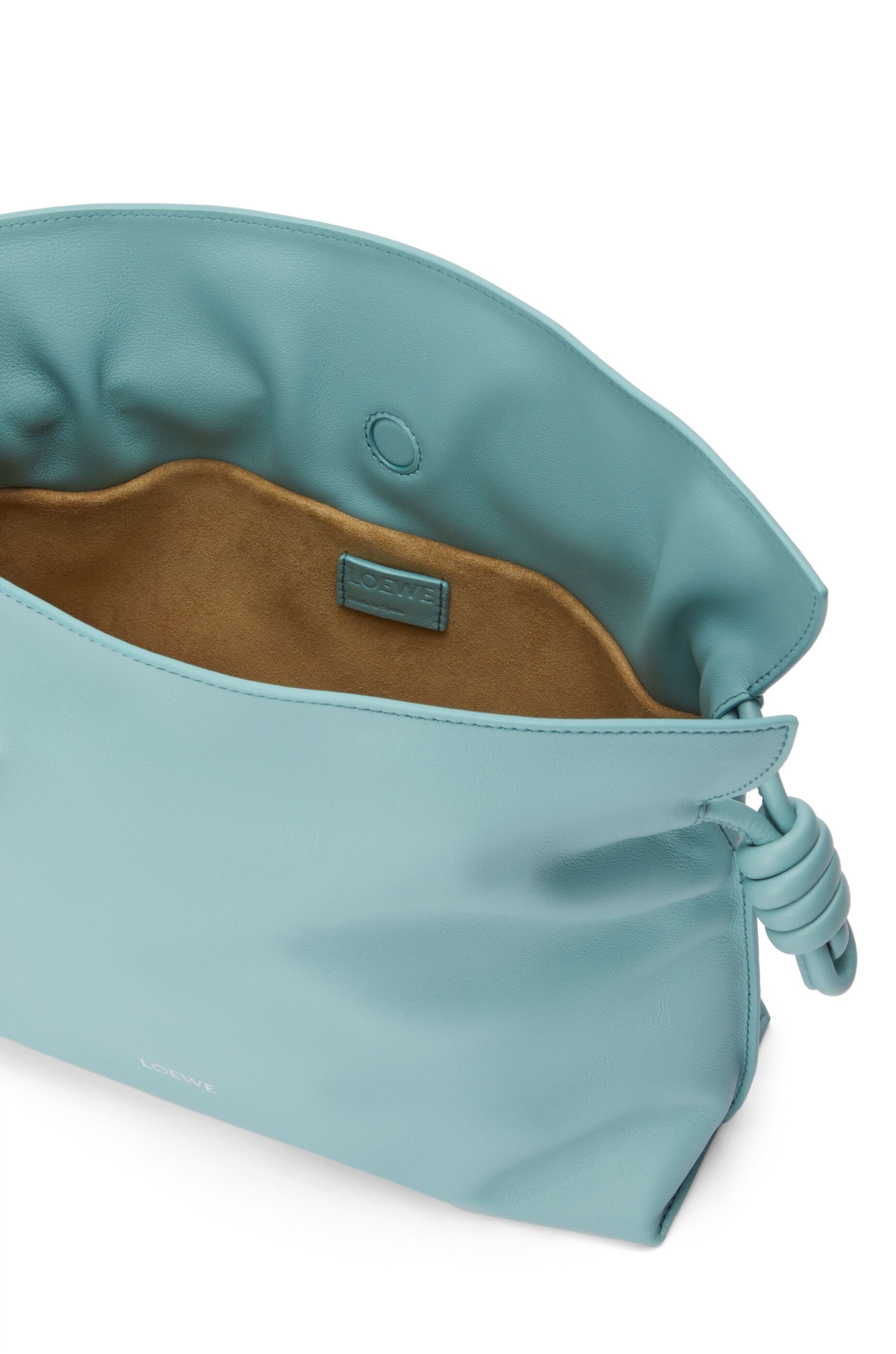 Medium Flamenco clutch in nappa calfskin - 7