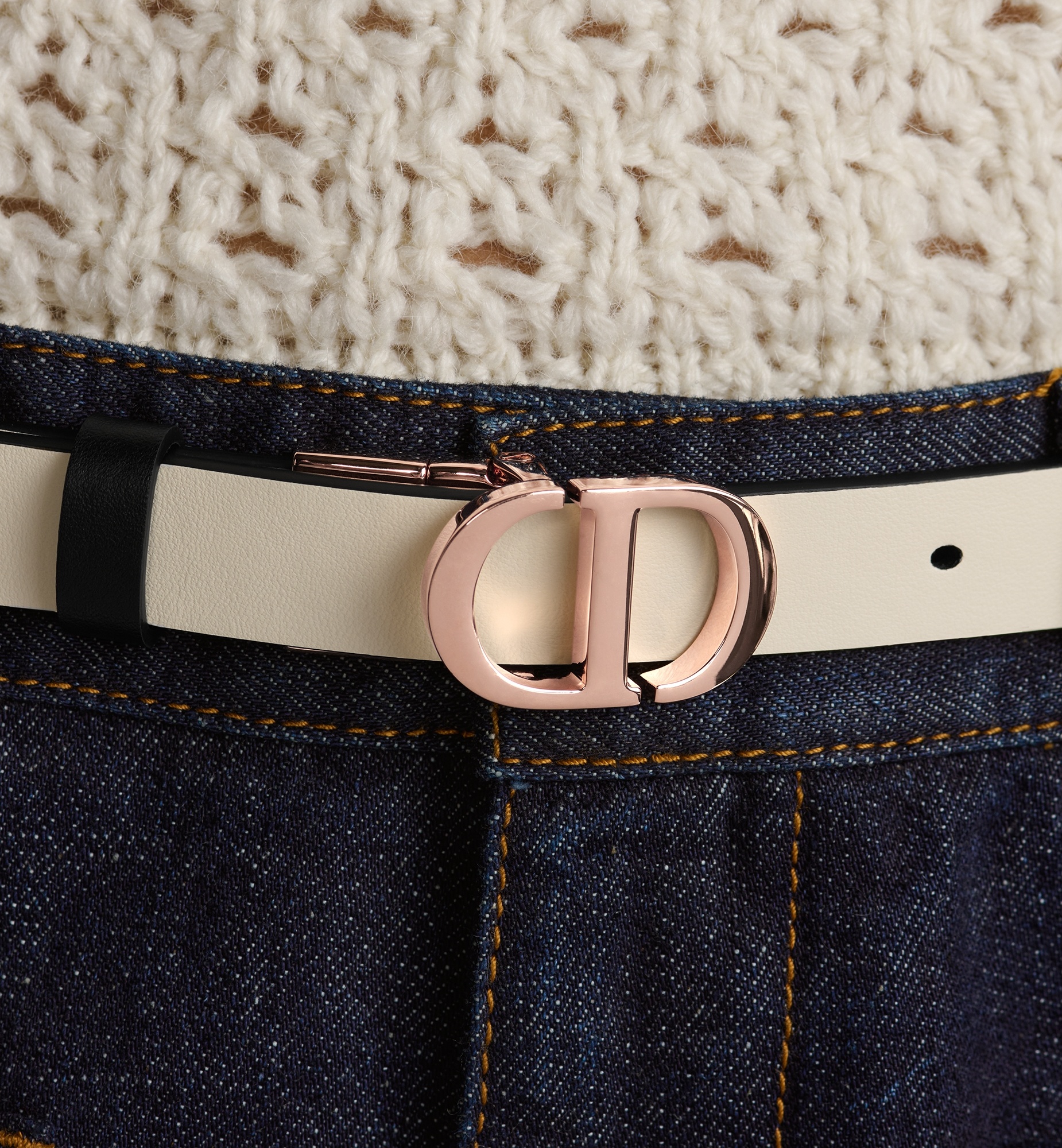 Dior 30 Montaigne Reversible Belt | REVERSIBLE