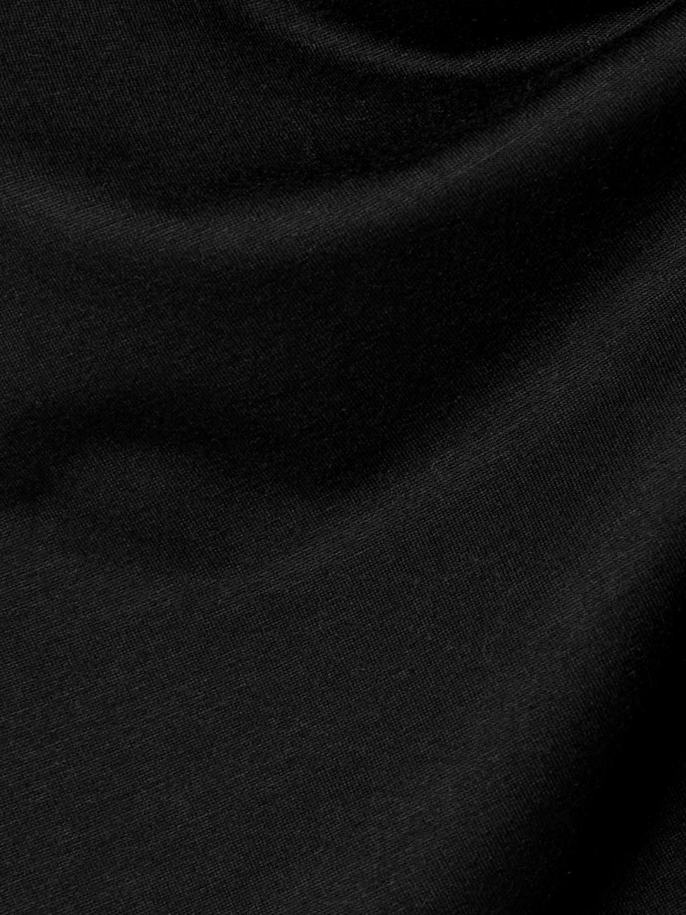 Stretch-modal jersey T-shirt Black - 5