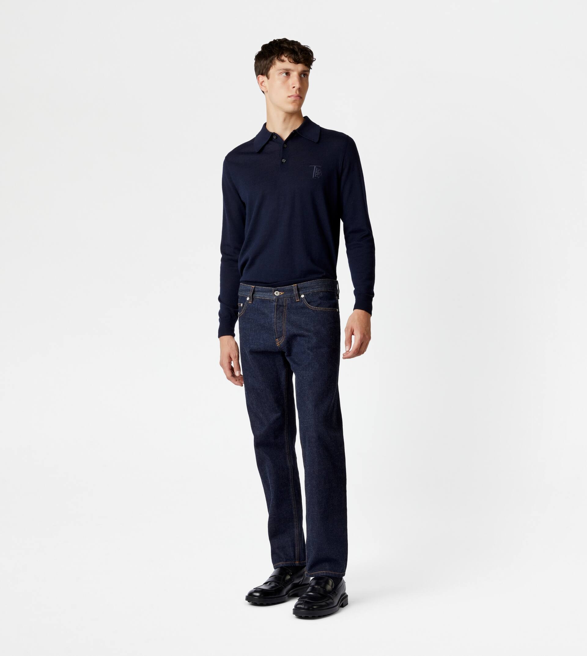 TOD'S 5 POCKET JEANS - BLUE - 5