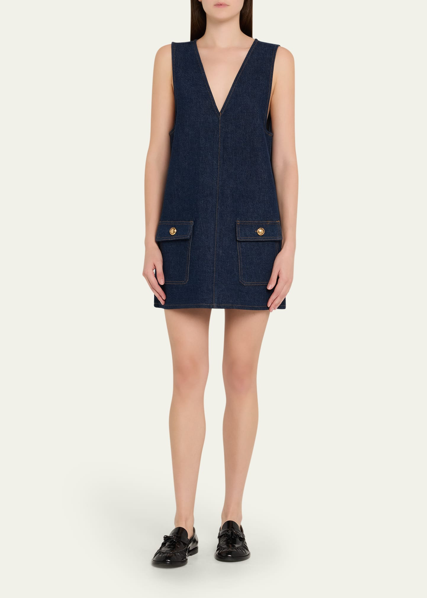 The Pinafore Mini Dress - 2