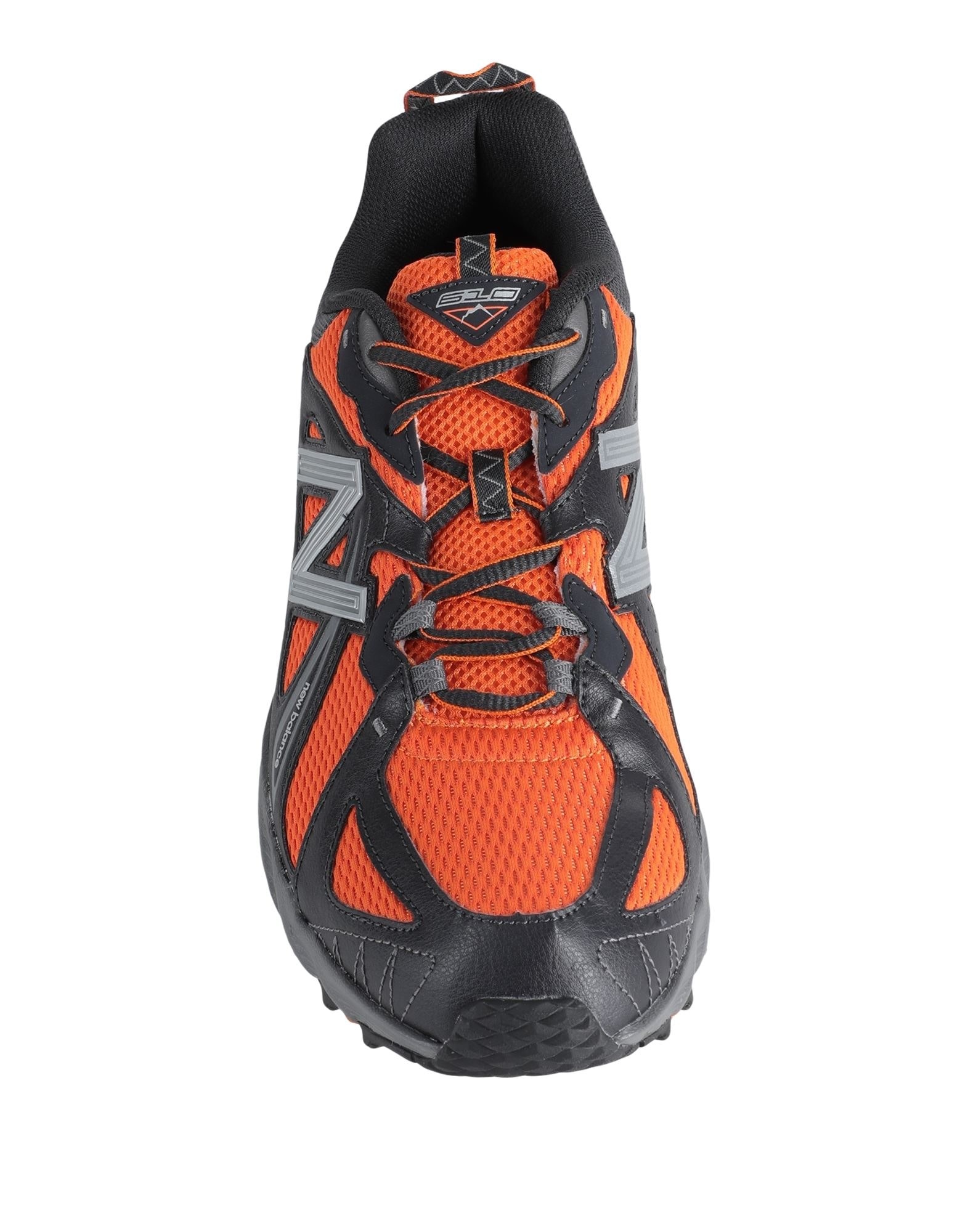 Orange Men's Sneakers - 4