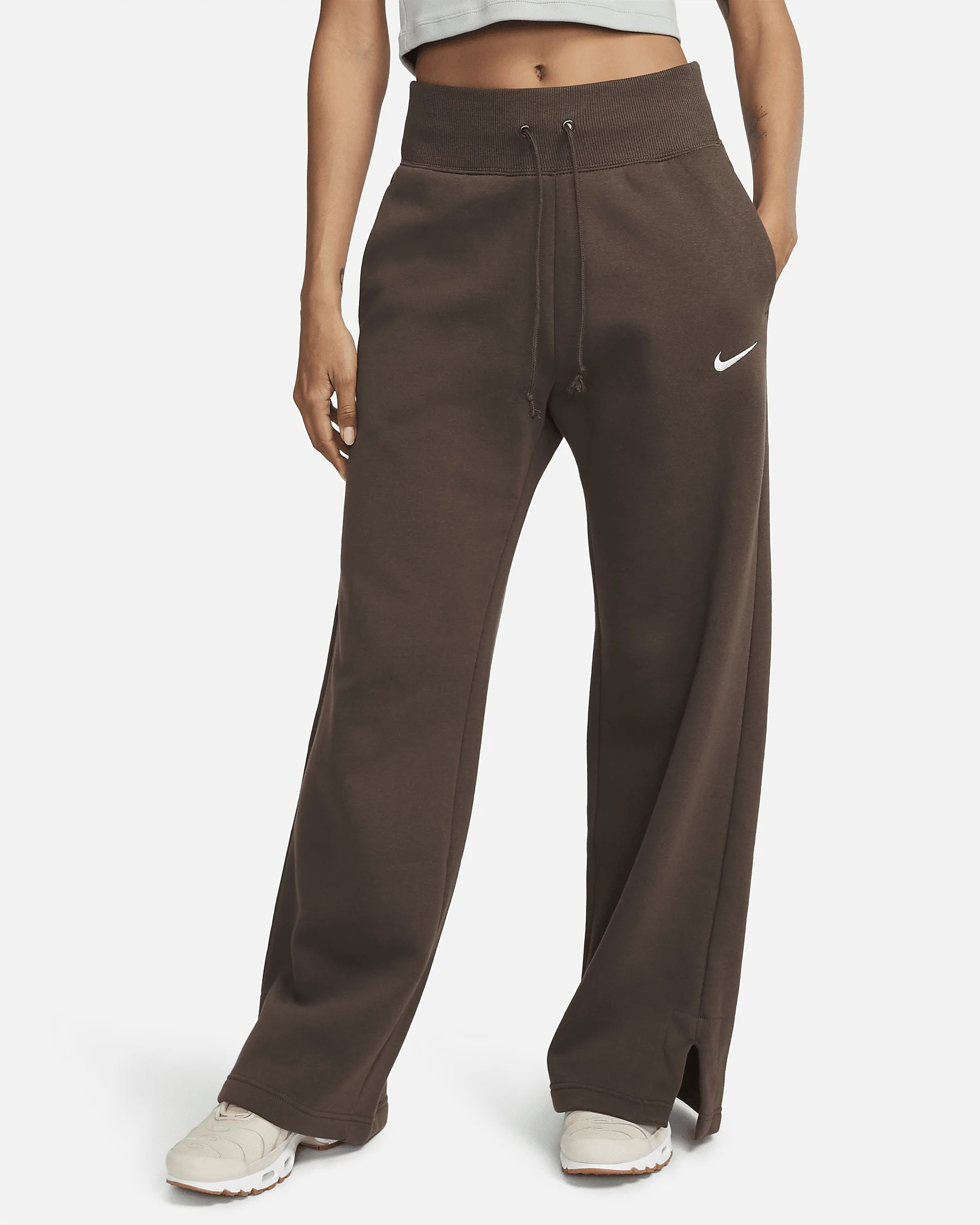 Women's Nike Sportswear Phoenix Fleece High-Waisted Wide-Leg Sweatpants - 1