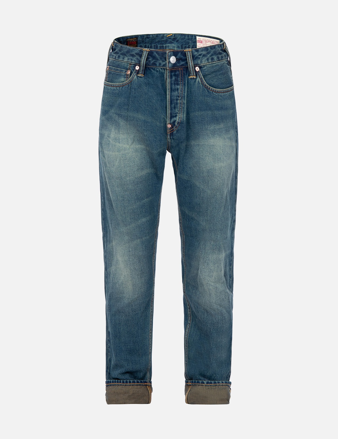 DECONSTRUCTION FABRIC BLOCKING DAICOCK CARROT-FIT DENIM JEANS #2017 - 1