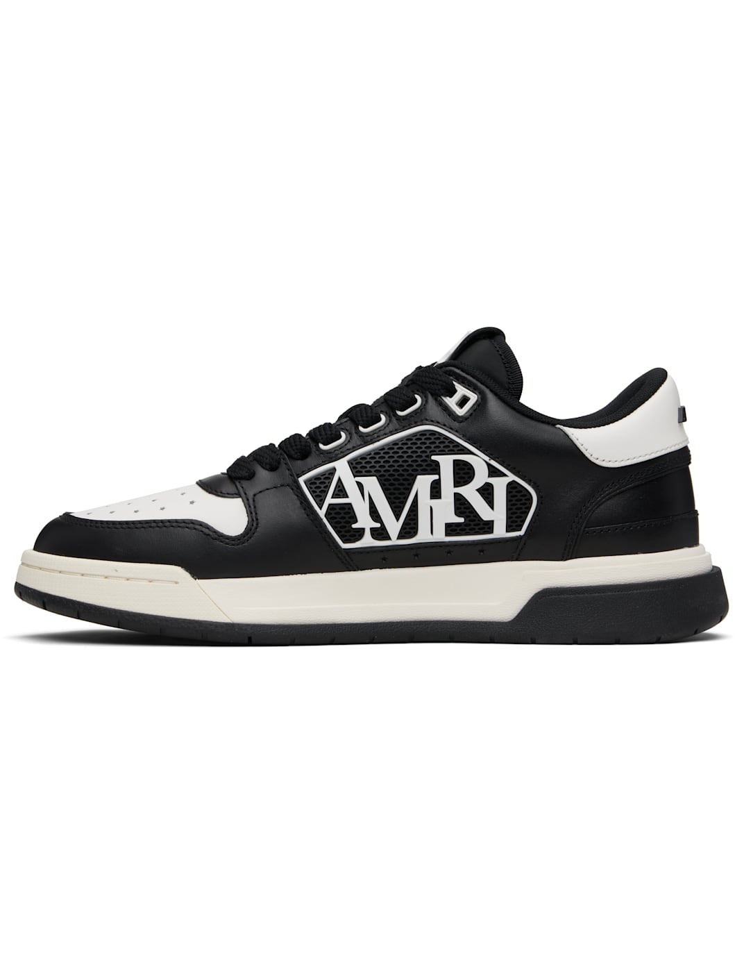 Black & White Classic Low Sneakers - 3
