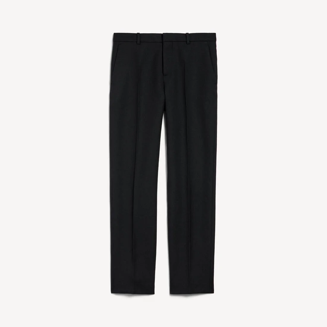Men's Skinny Tailored Pants in Black - 1