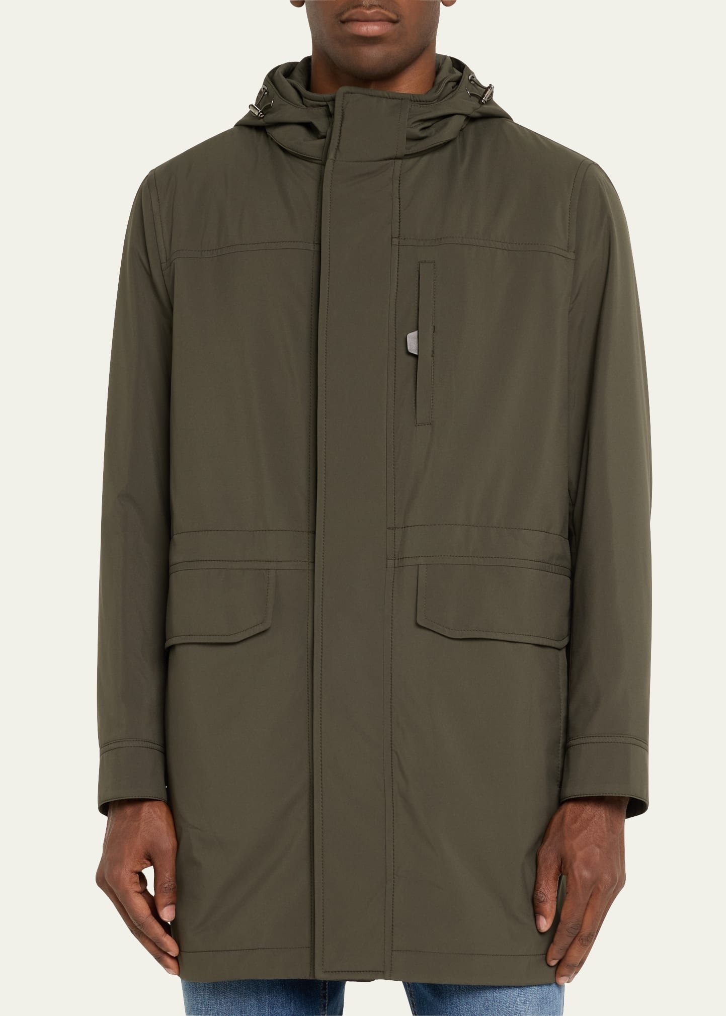 Men's Hooded Field Jacket - 4