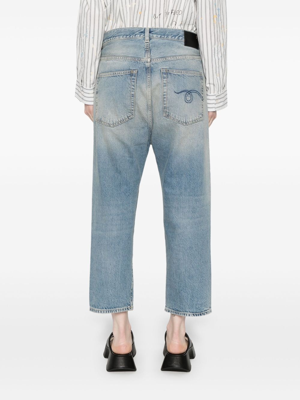 drop-crotch jeans - 4
