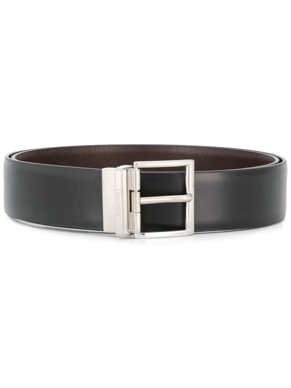 square-buckle belt - 1