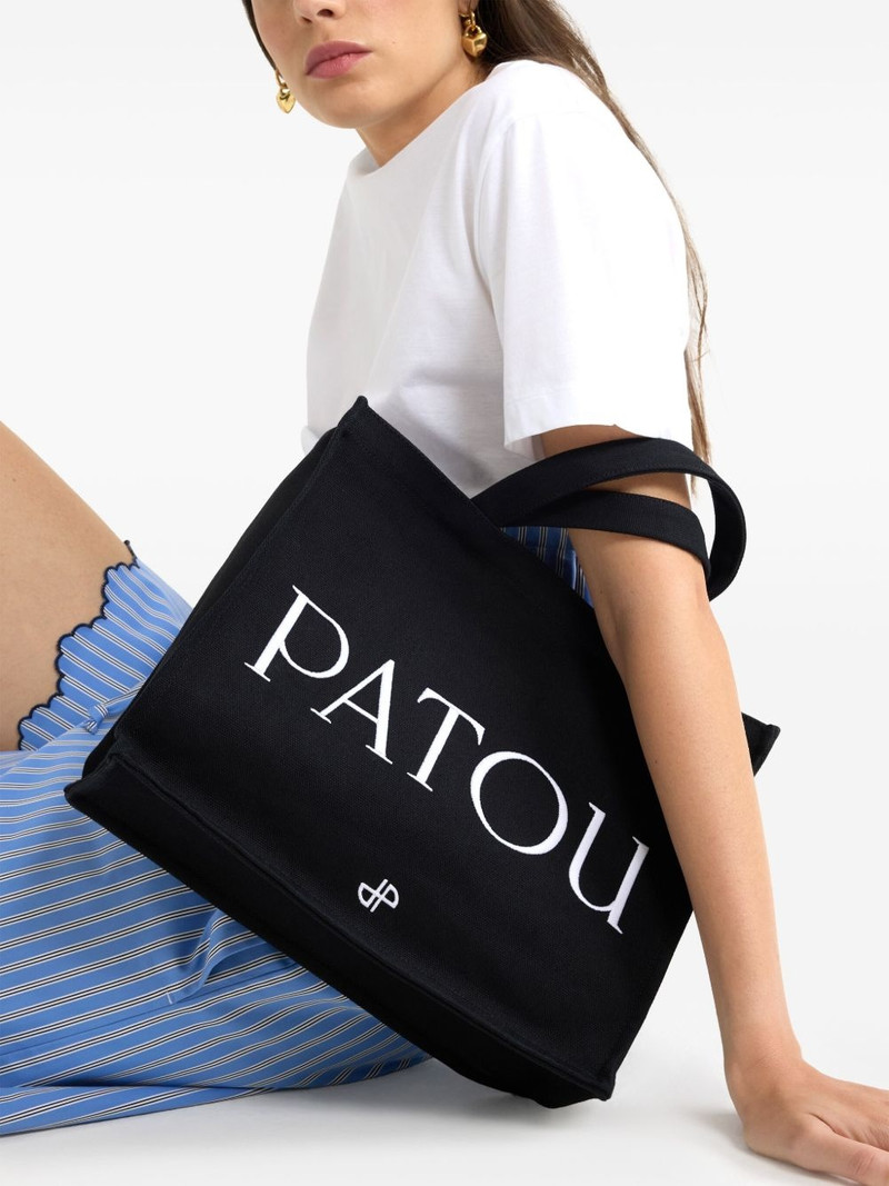 PATOU medium logo-print tote bag outlook