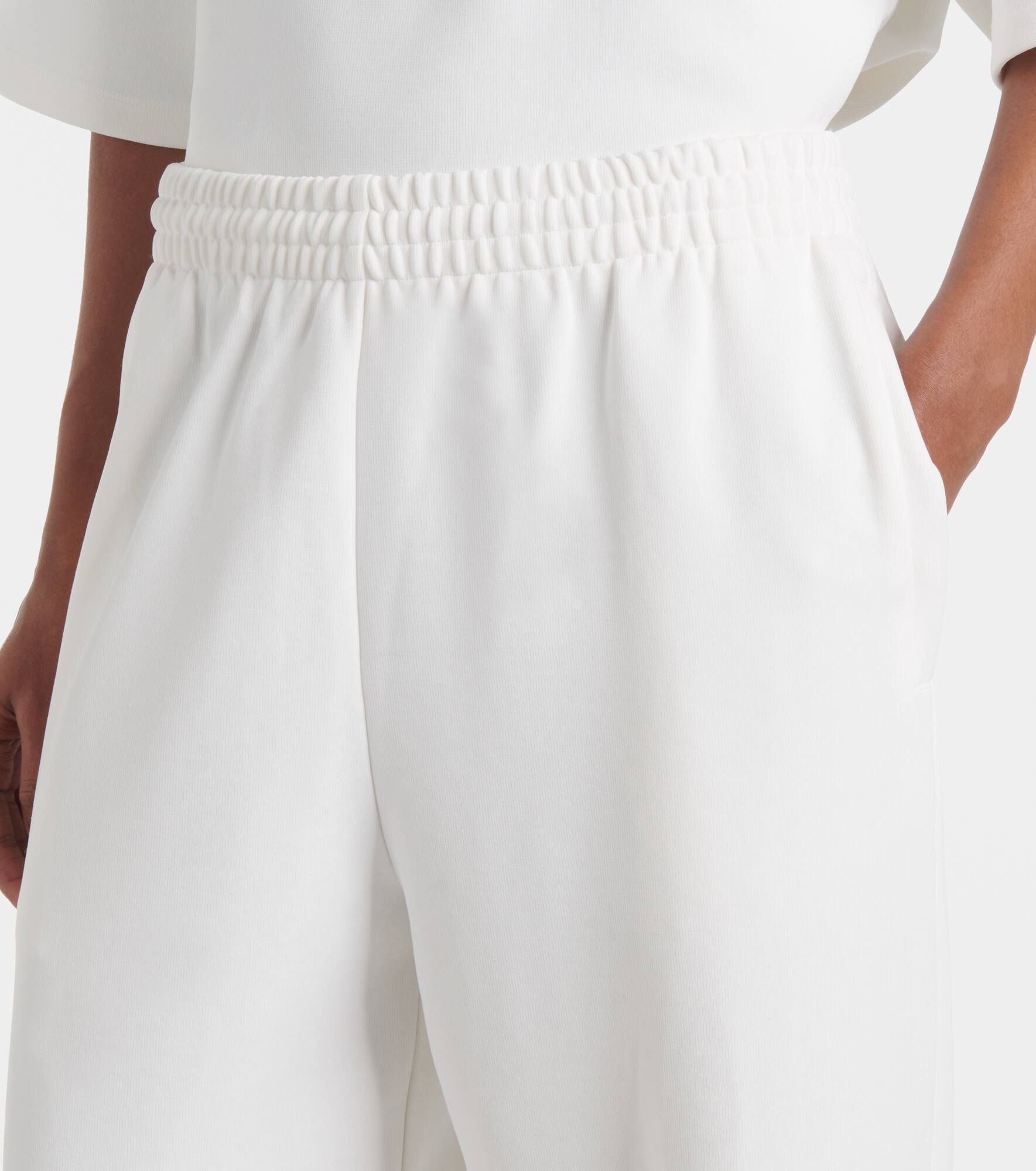 Jersey wide-leg pants - 4