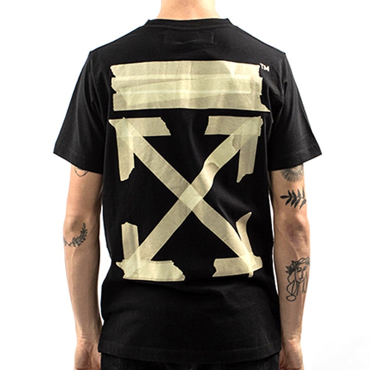 Off-White Arrows Sketch Tape Short Sleeve OMAA027R201850021048 - 4