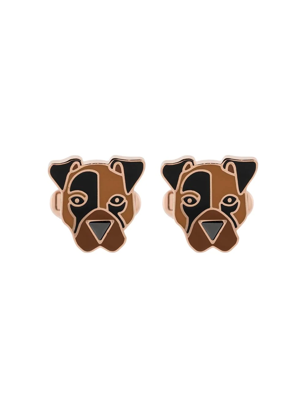 Dog Face cufflinks - 1