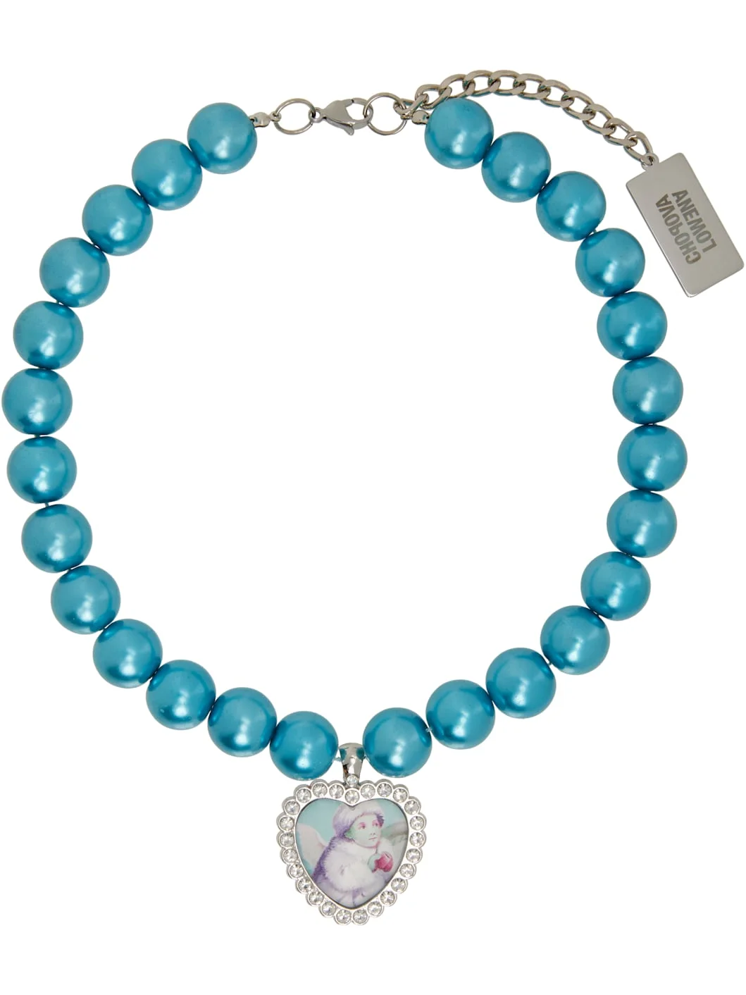 Faux-Pearl Necklace - 1