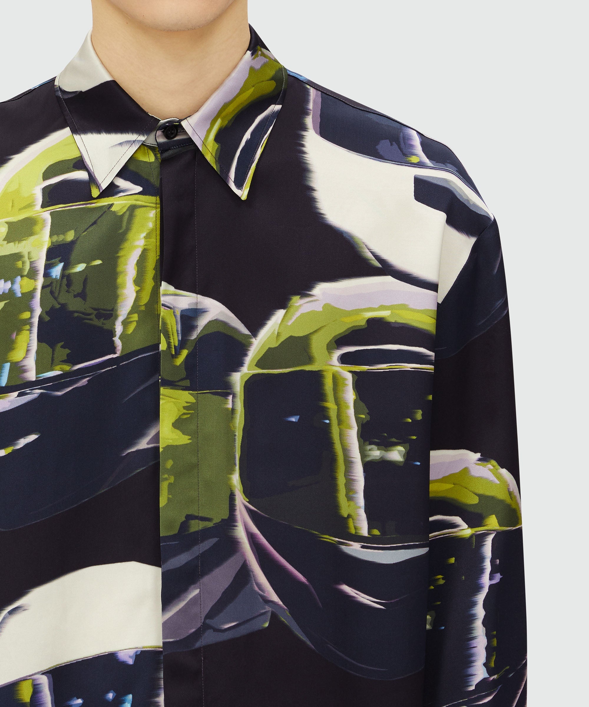 Viscose printed shirt - 5