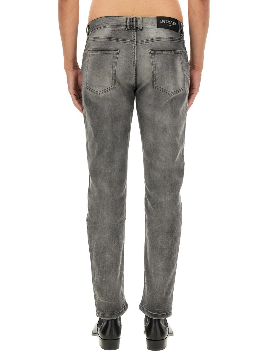 Balmain Men Regular Fit Jeans - 3